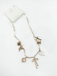 The Enchanted Bow Charm Bracelet