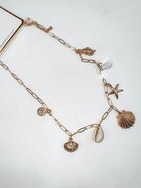 Seasons Of The SeaShell Charm Necklace