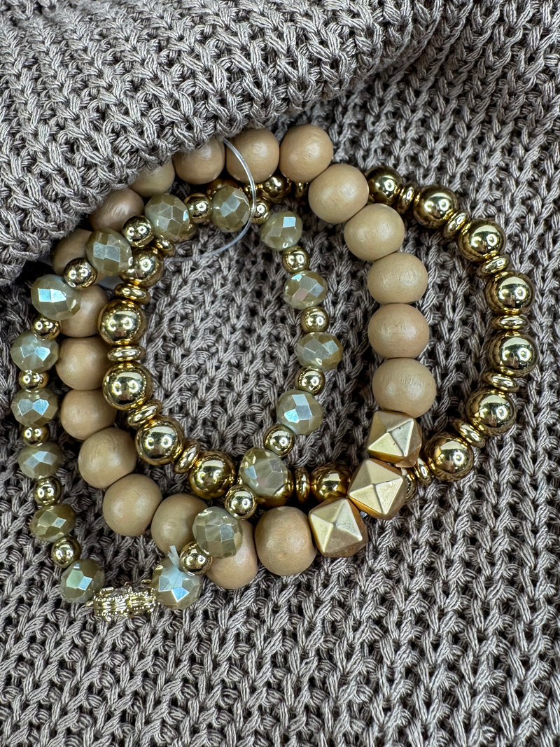 Golden Dusk Bracelet Set