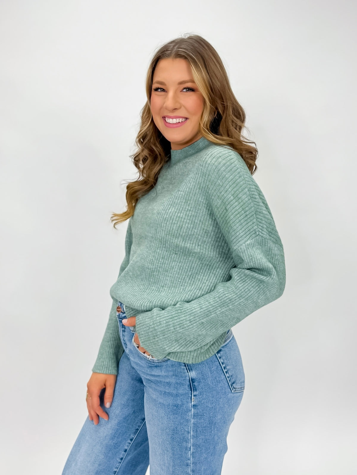 Sagebrook Ribbed Sweater