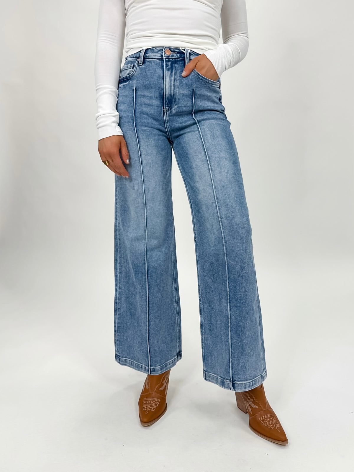 Risen Midland Front Splice Jeans