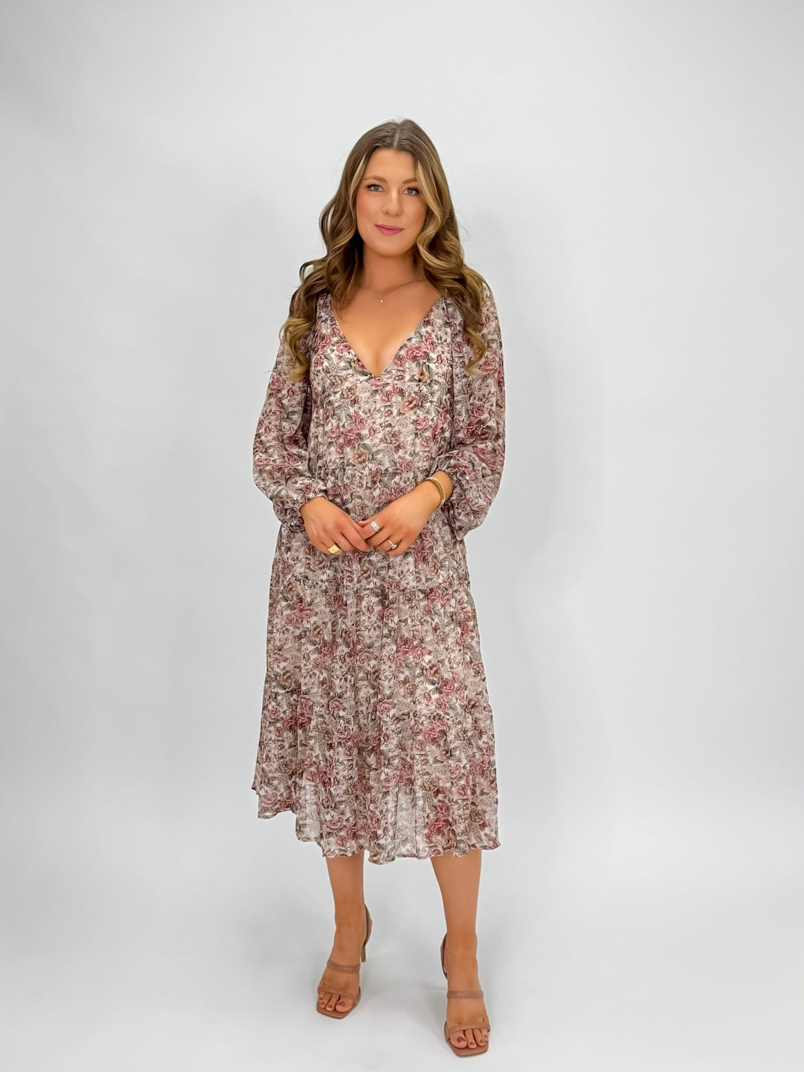 Meadow Dream Floral Maxi Dress