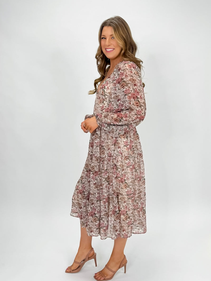 Meadow Dream Floral Maxi Dress