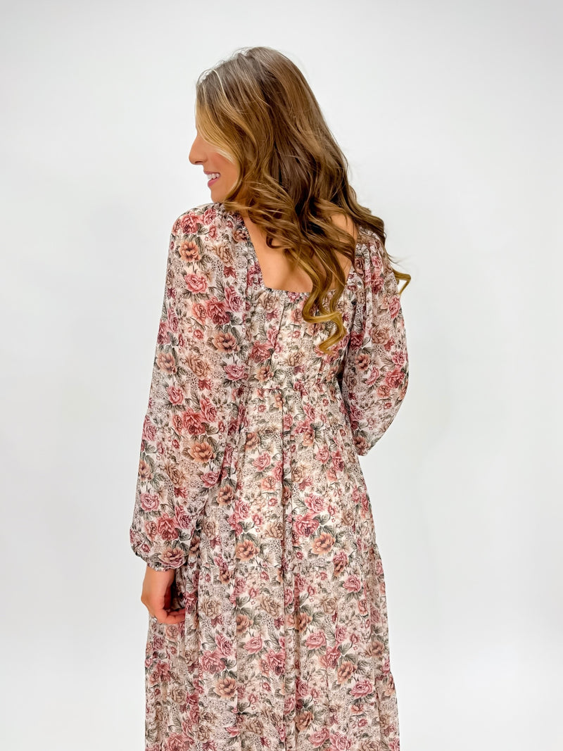 Meadow Dream Floral Maxi Dress