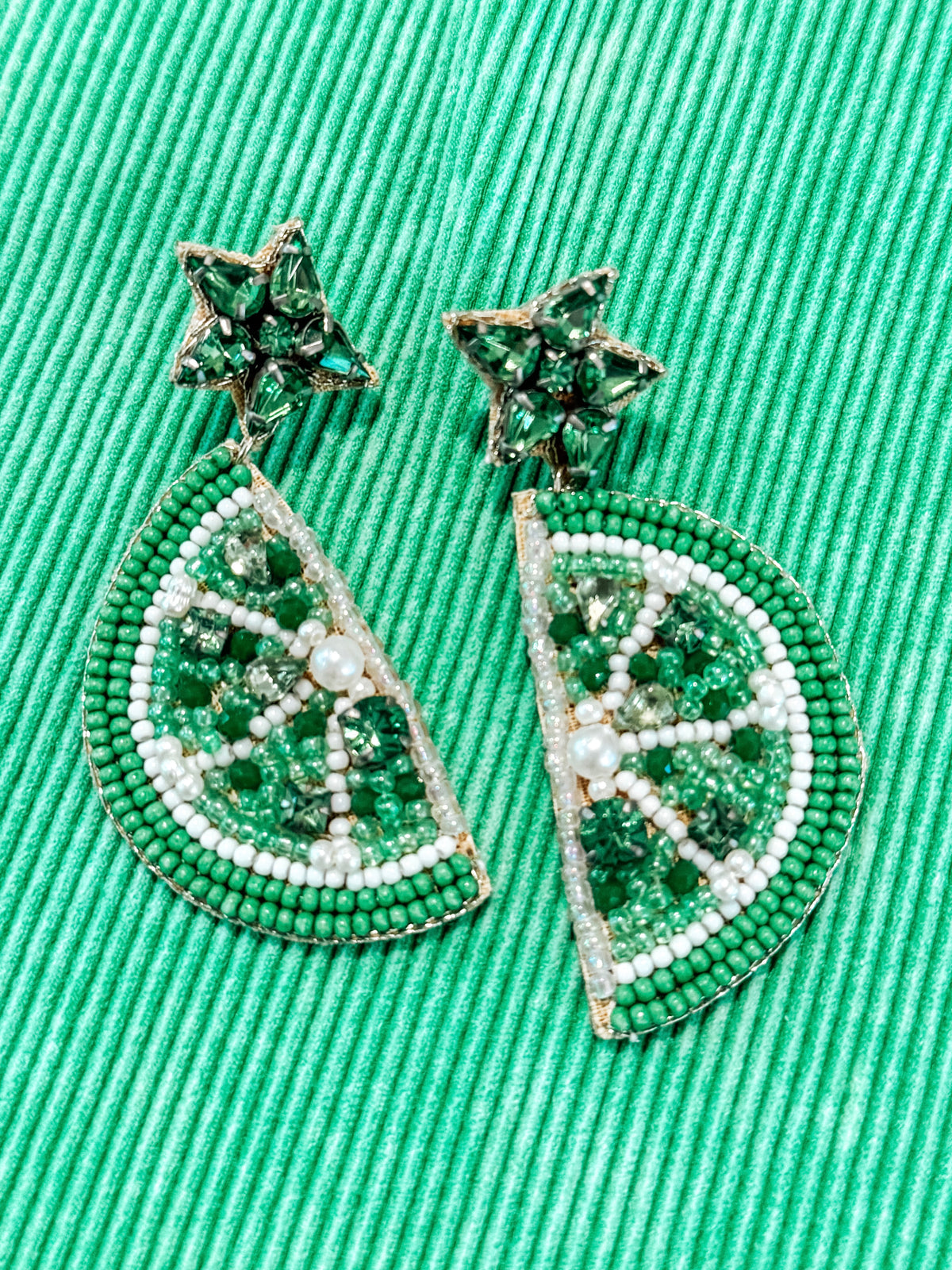 Lime Slice Earrings