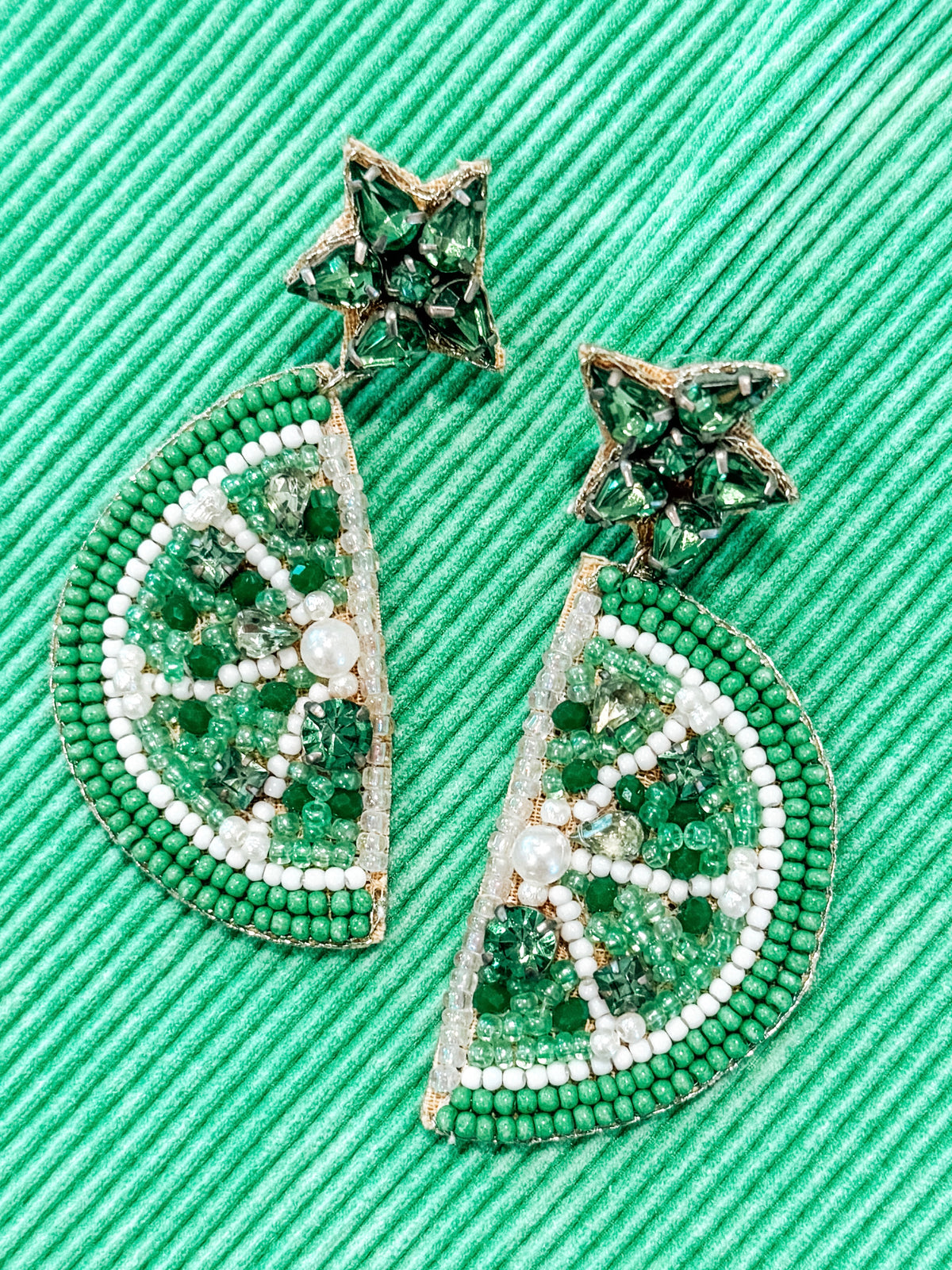 Lime Slice Earrings