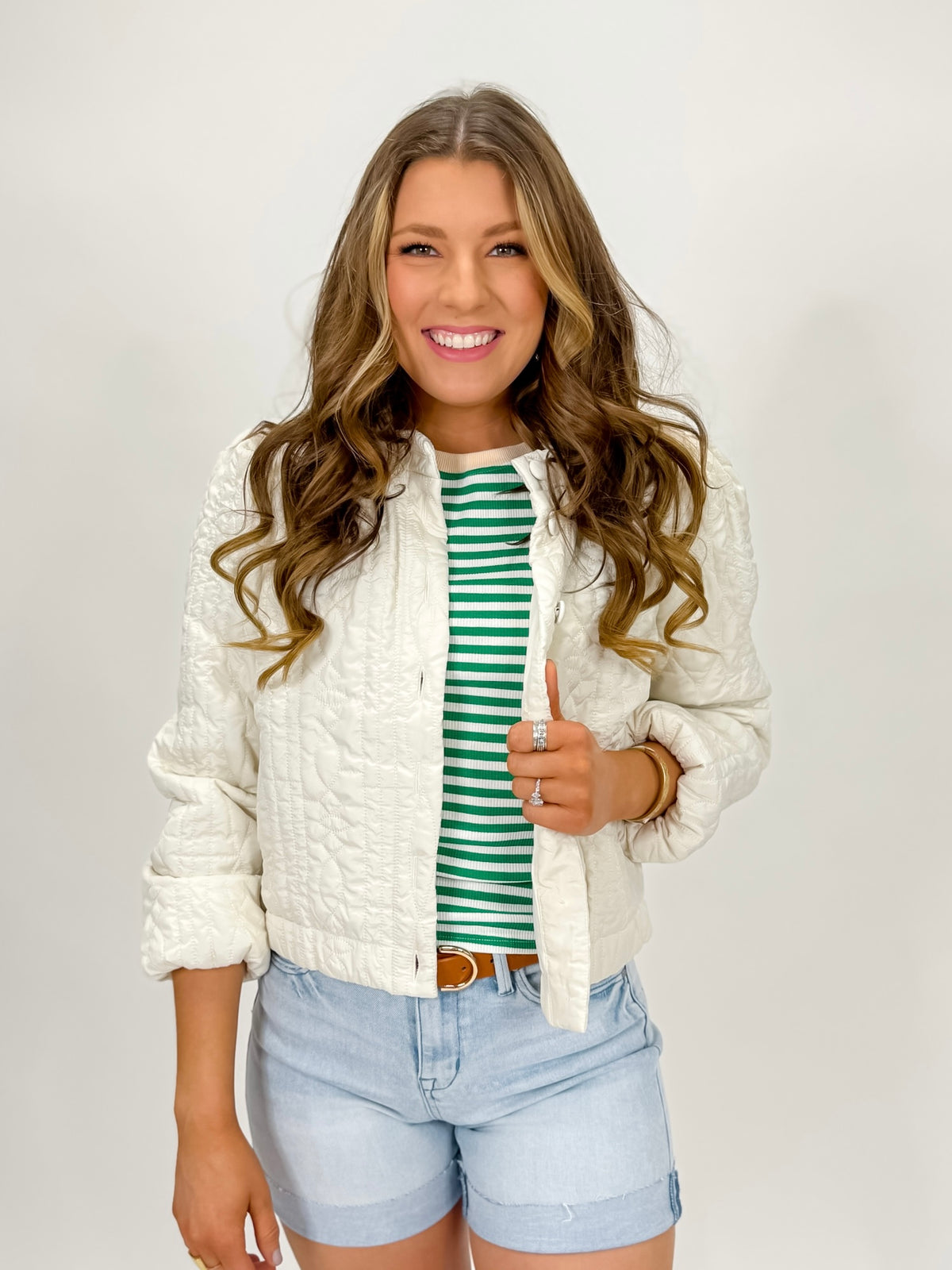 Willowcrest Quilted Cropped Jacket