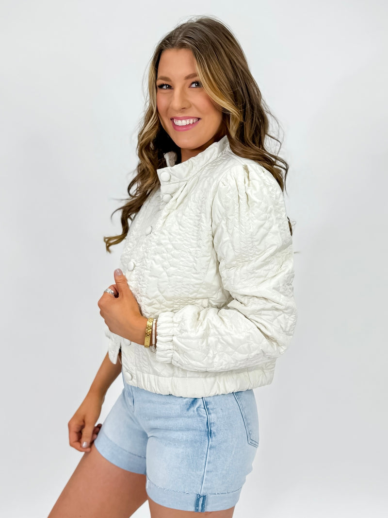 Willowcrest Quilted Cropped Jacket