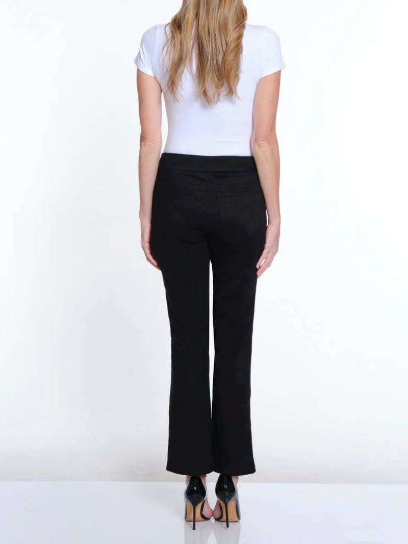 Black Raven Pull-On Flare Jeans