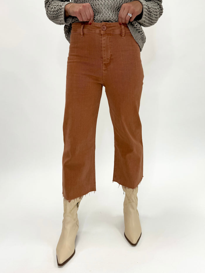 Smokey Sunrise Cropped Jeans