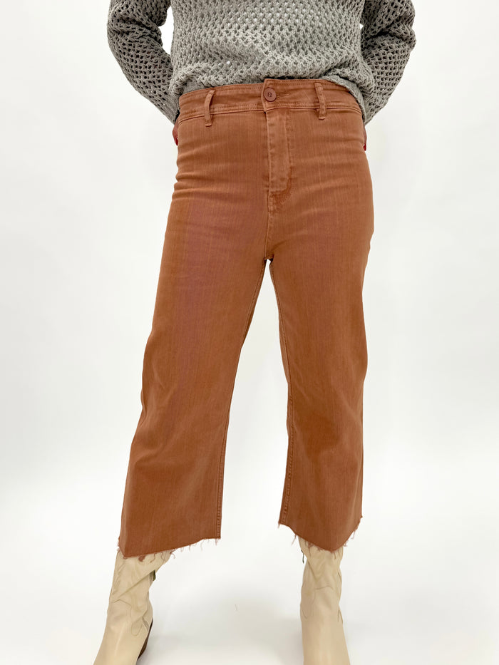 Smokey Sunrise Cropped Jeans