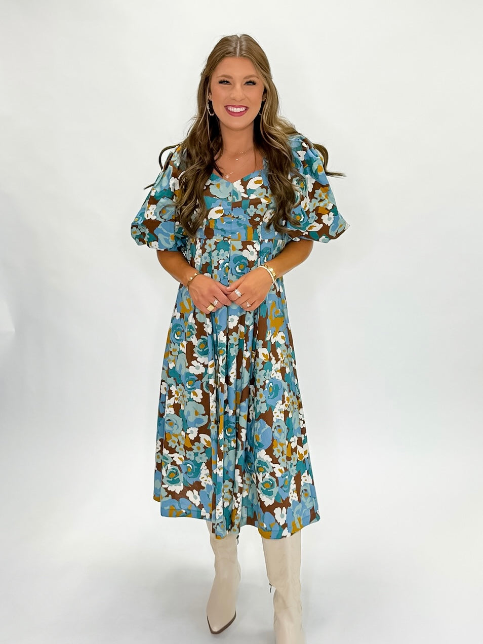 Sienna Bloom Maxi Dress