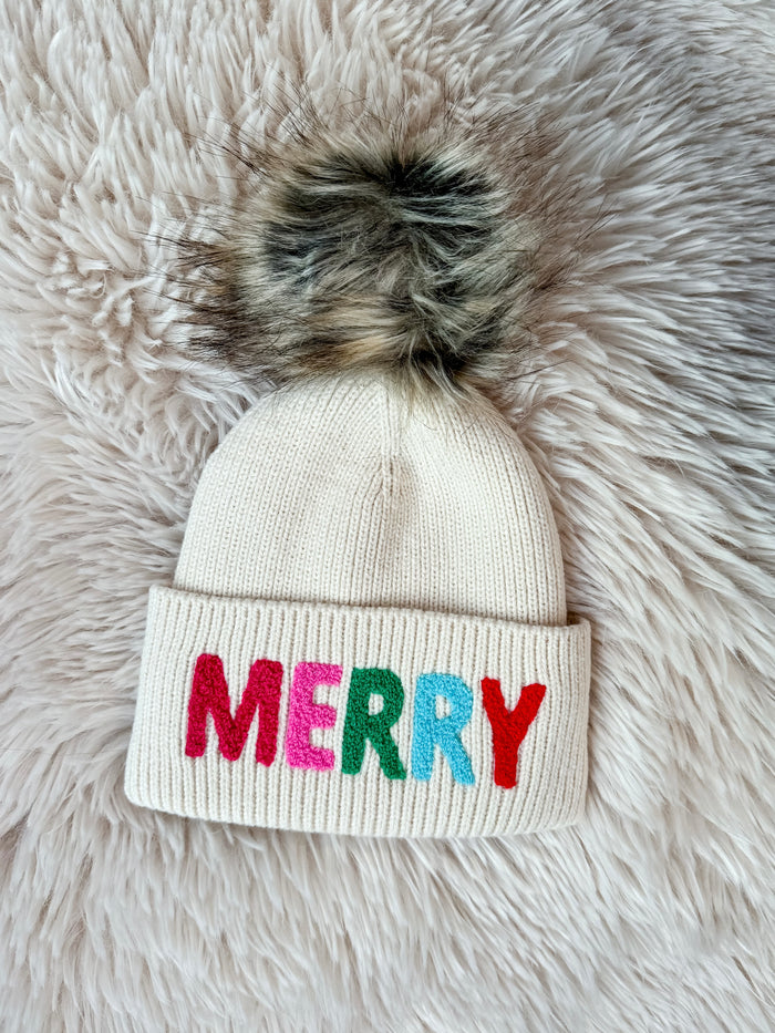 MERRY Faux Fur Beanie