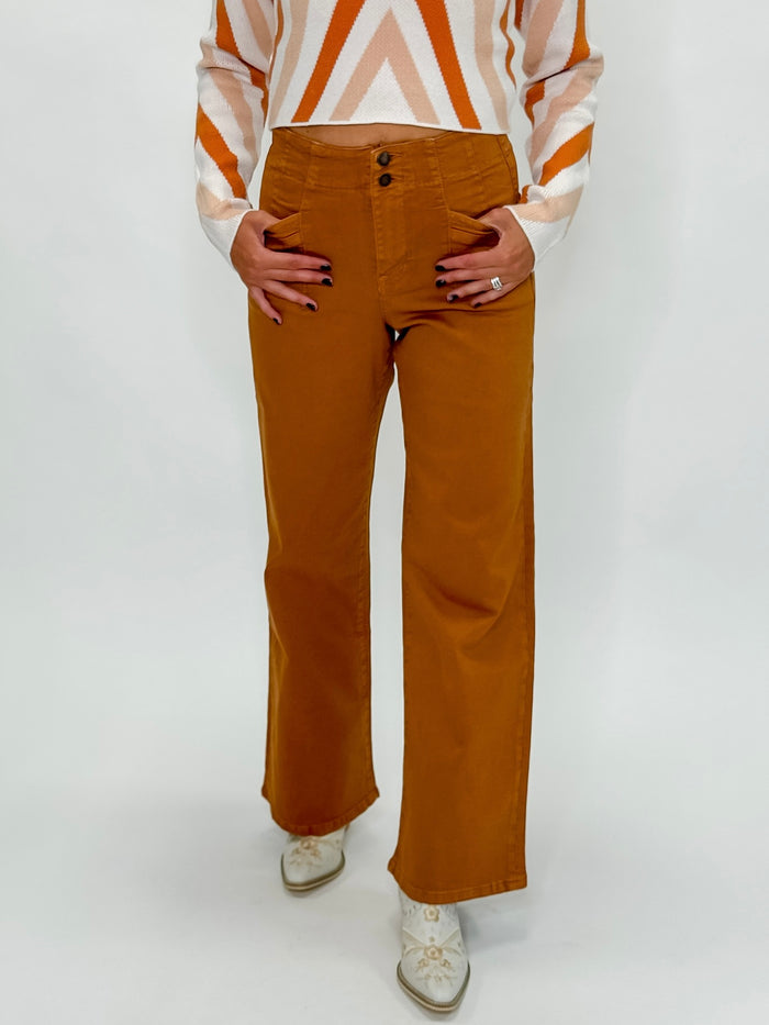 Cinnamon Sky Wide Leg Mica Denim Jeans