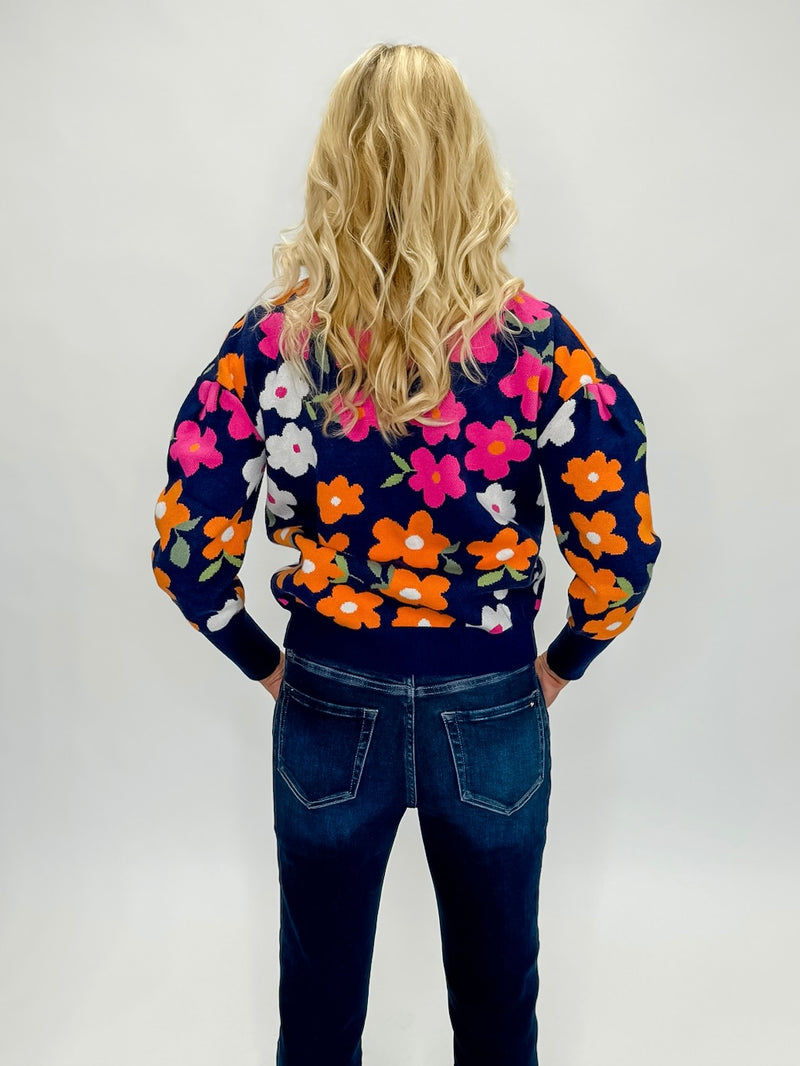 Autumn Blooms Sweater