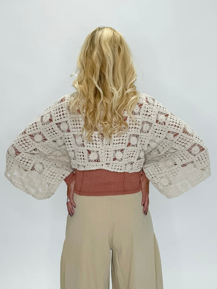 Whimsical Weave Cardigan