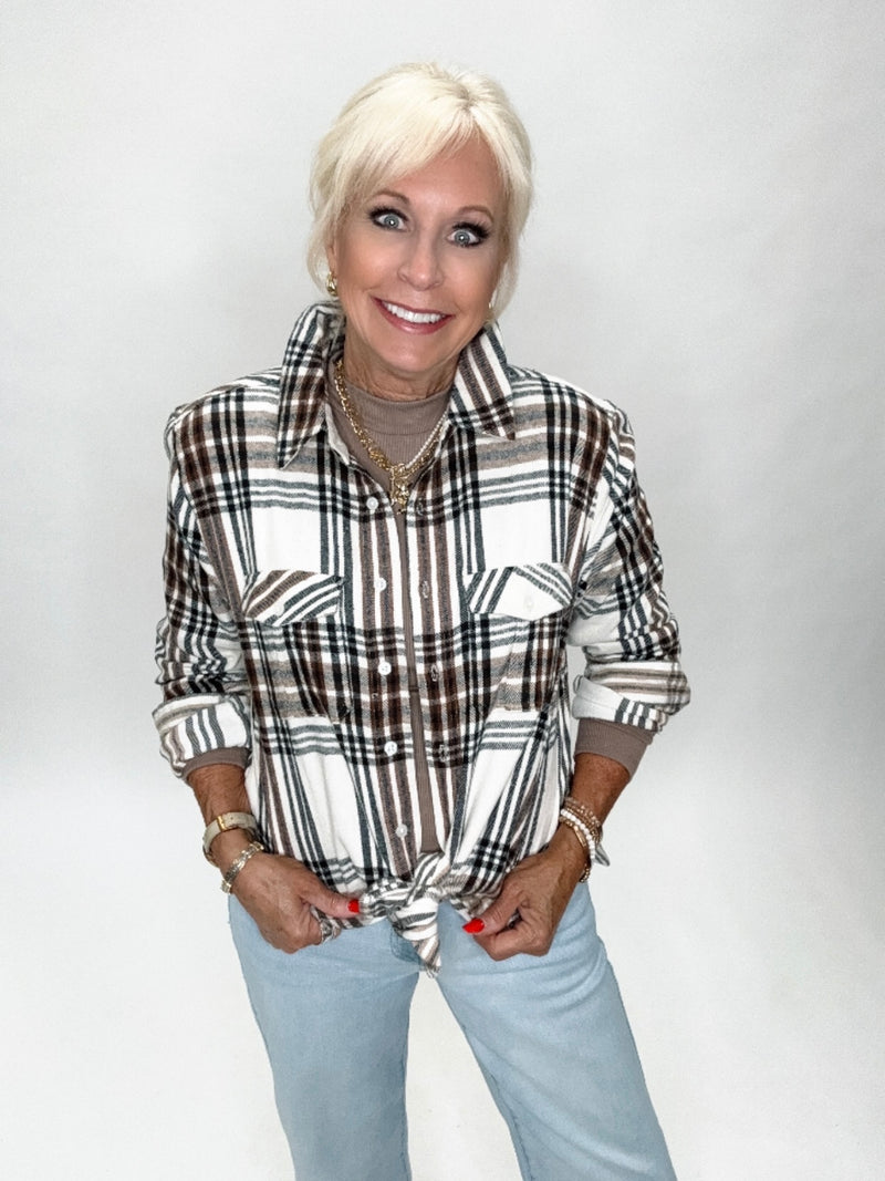 Woodland Walk Plaid Flannel