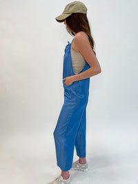 Gleaming Tencel Denim Jumpsuit